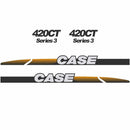 Case 420CT Decal Sticker Set