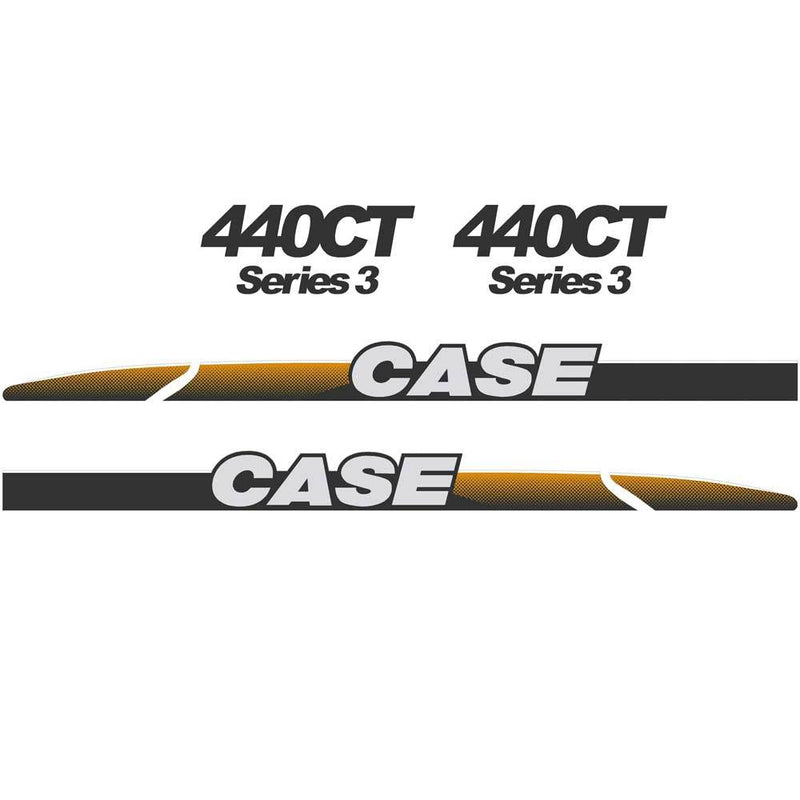 Case 440CT Decal Sticker Set
