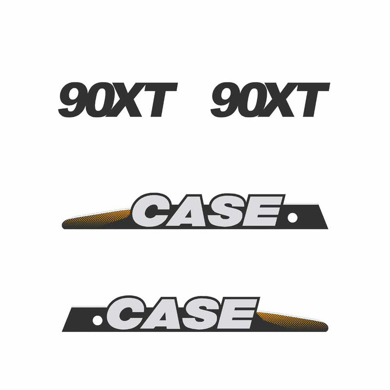 Case 90XT Decal Sticker Set