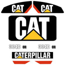 CAT 304D CR Decal Sticker Set