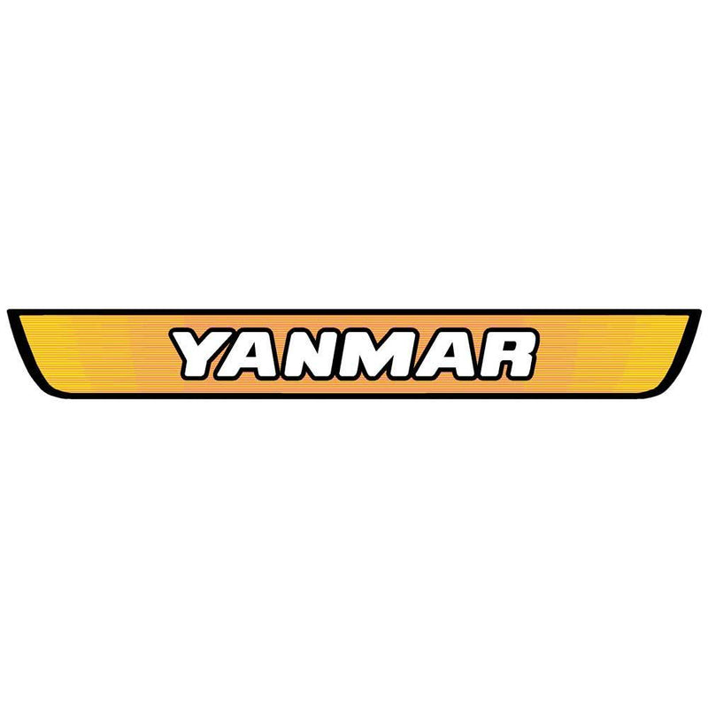 Yanmar VIO75 Counterweight Decal Sticker