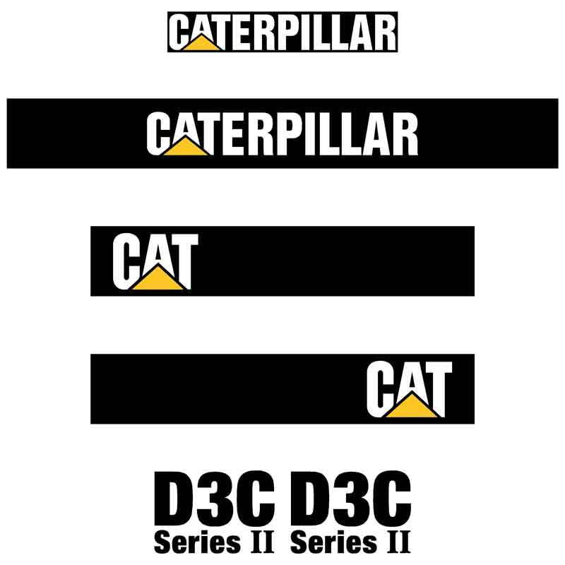D3C II Decals Stickers Set