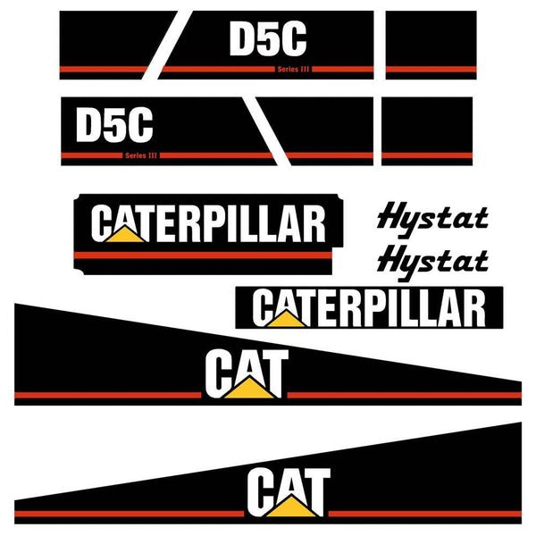 D5C III Series 3 Decals Stickers Set