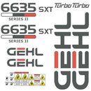 Gehl 6635 Series 2 Decals Stickers