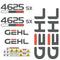 Gehl 4625 SX Decal Sticker Set