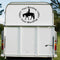 Western Horse Float Decal