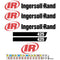 Ingersoll Rand HP425 Decals Stickers