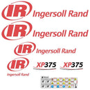 Ingersoll Rand IR XP375 Decals Stickers