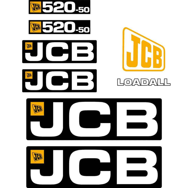 JCB 520-50 Decals