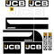 JCB JS260 Decals Stickers 