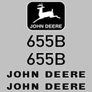 John Deere 655B Decals Stickers Kit