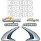 Kobelco SK80MSR-2 Decals Stickers Set