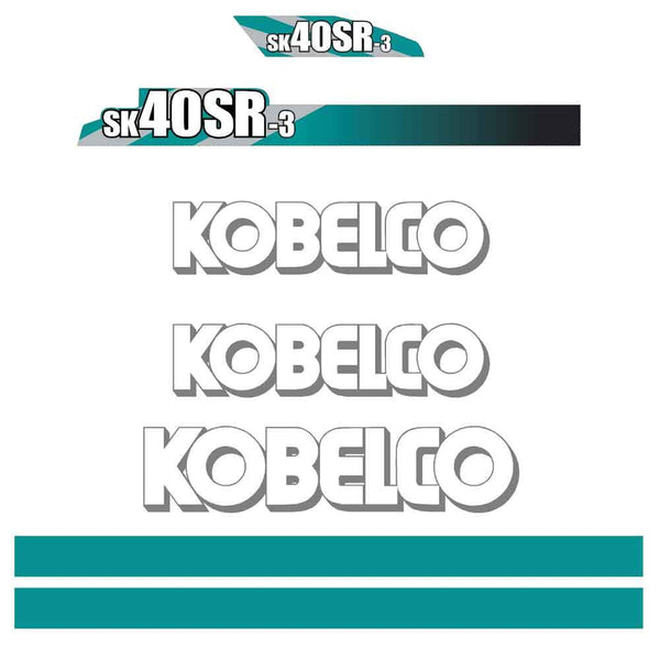 Kobelco SK40SR-3 Decal Sticker Set