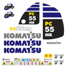 Komatsu PC55MR-2 Decal Sticker Set