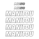 Manitou MC50 Decals Stickers 