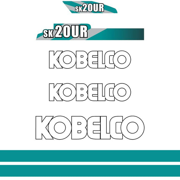 Kobelco SK20UR Decals