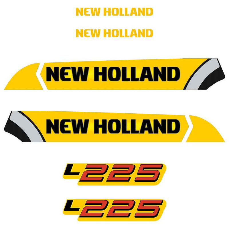 New Holland L225 Decals Stickers