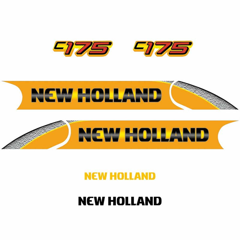 New Holland C175 Decal Set