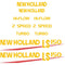 New Holland LS150 Decal Set