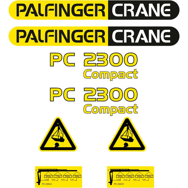 Palfinger PC2300 Decals