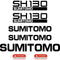 Sumitomo SH130-5 Decal Sticker Set