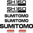 Sumitomo SH160-5 Decal Sticker Set