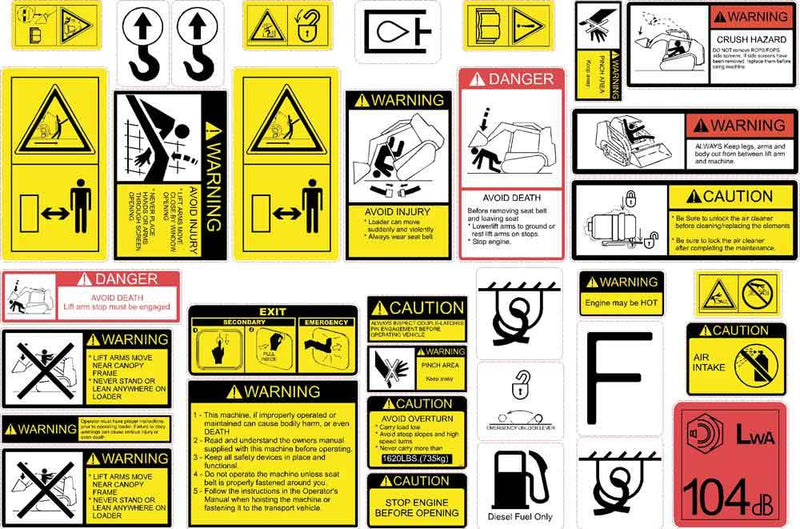 Safety Sticker Kits