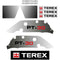 Terex PT30 Decals Stickers  (2009 to 2011)