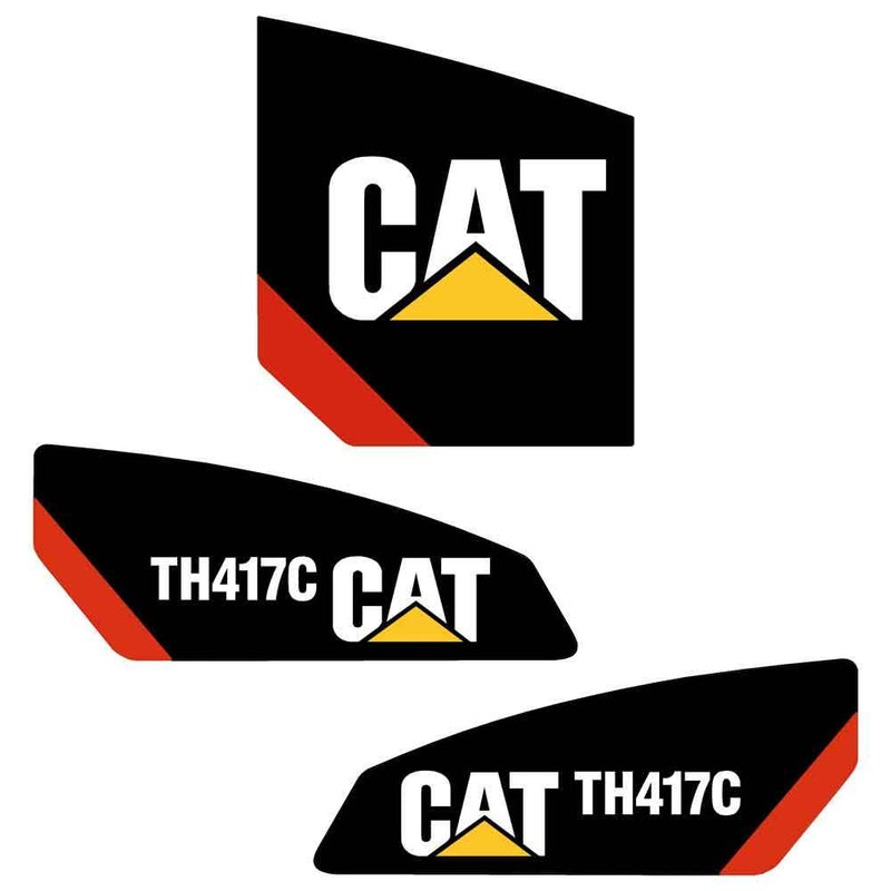 TH417C Decals Stickers