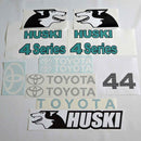 Toyota Huski 4SDK4 Decal Sticker Set