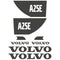 Volvo A25E Decals Stickers