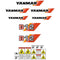 Yanmar B12 Decals Stickers Kit