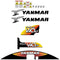 Yanmar Vio57 Decals Stickers Kit