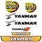 Yanmar VIO70-3 Decals Stickers Kit