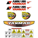 Yanmar Vio10-2 Decals Stickers Kit